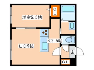 ジェラートの物件間取画像